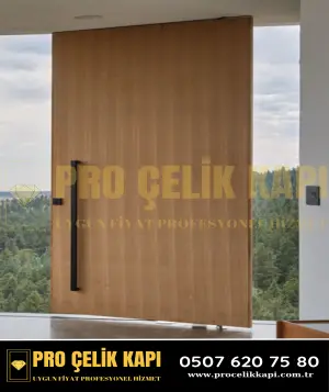 Buca Pivot Kapı - Model 6